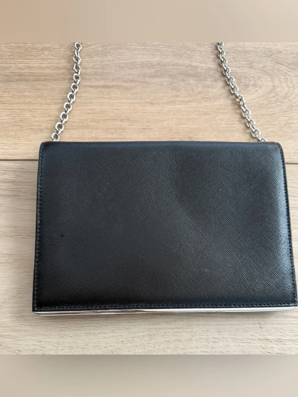 Halogen Black Wallet on Chain Clutch Crossbody – New Without Tags
